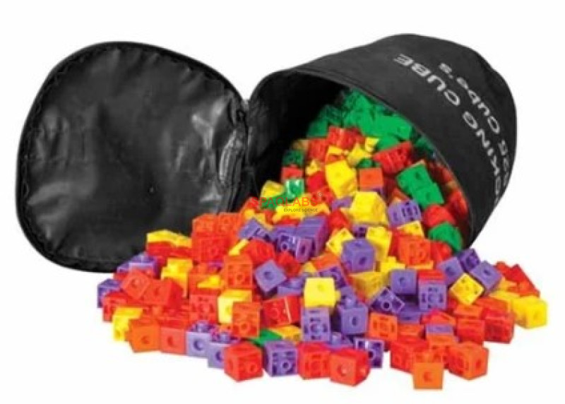 Interlocking Cubes SPCN 115 – 500 Pcs Educational Math Manipulatives ...